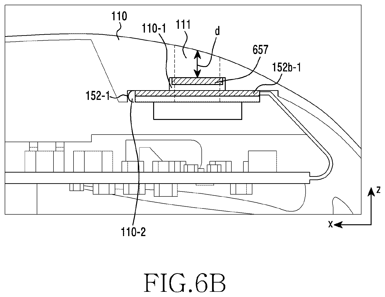 Patent US12395775 Figure 14 – Electronic device comprising touch electrode