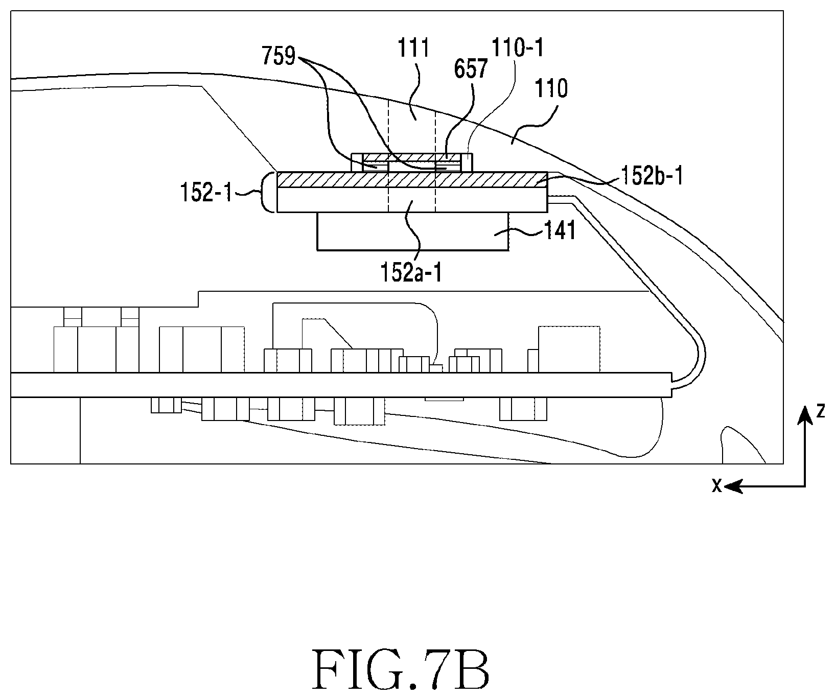 Patent US12395775 Figure 16 – Electronic device comprising touch electrode