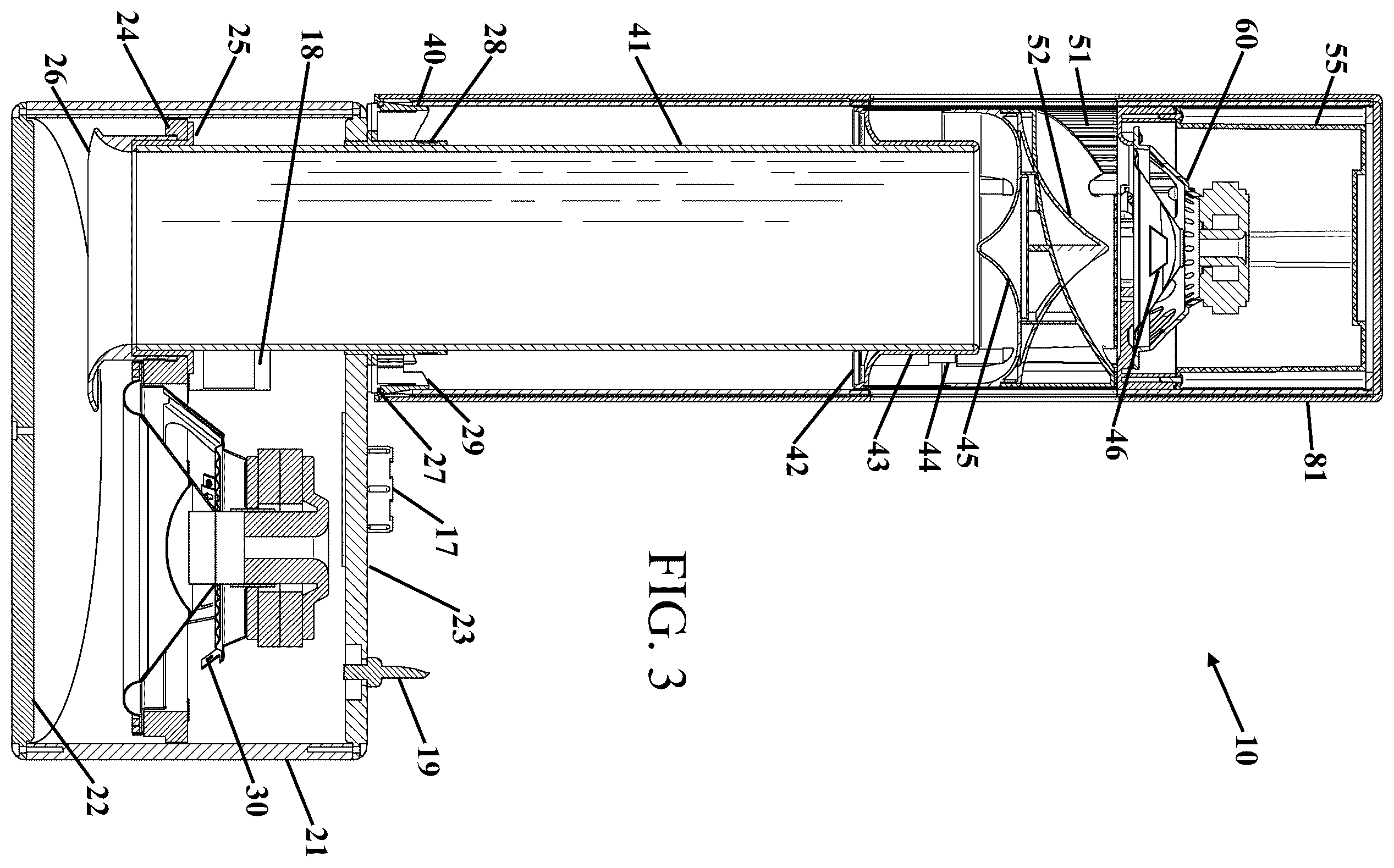 Patent US12395781 Figure 3 – Bollard speaker with inground subwoofer