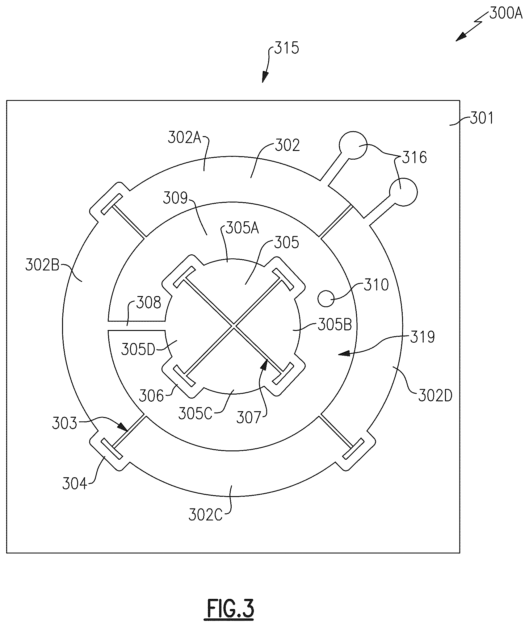 Patent US12395798 Figure 3 – Method of making a piezoelectric MEMS diaphragm microphone