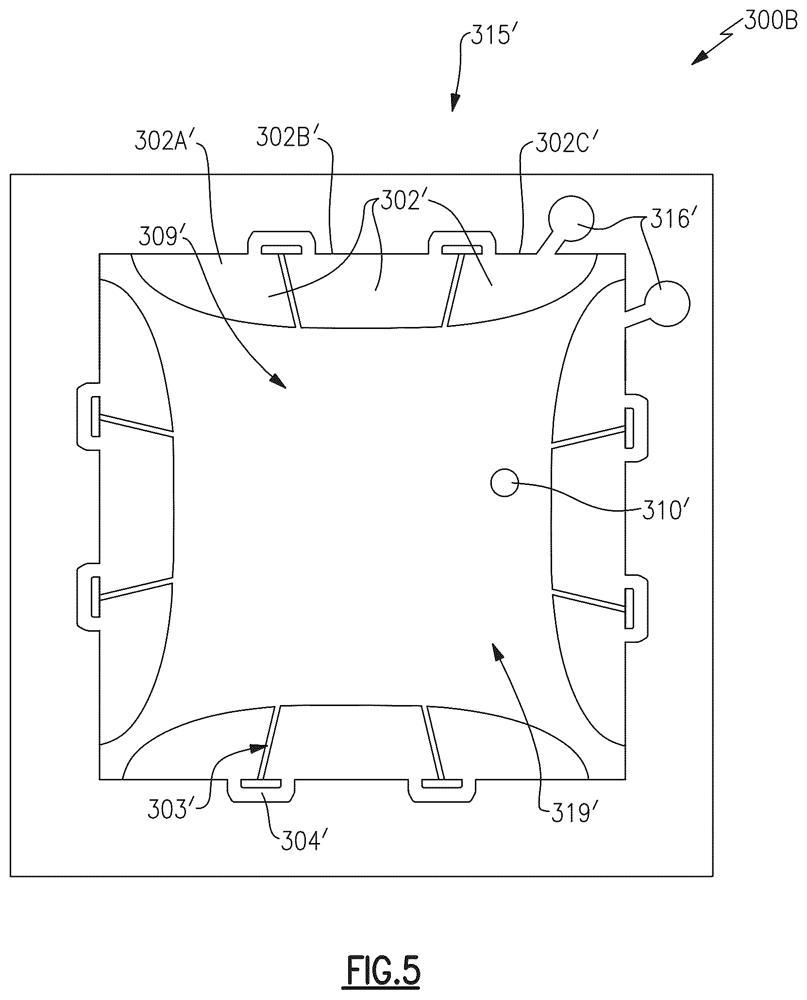 Patent US12395798 Figure 5 – Method of making a piezoelectric MEMS diaphragm microphone