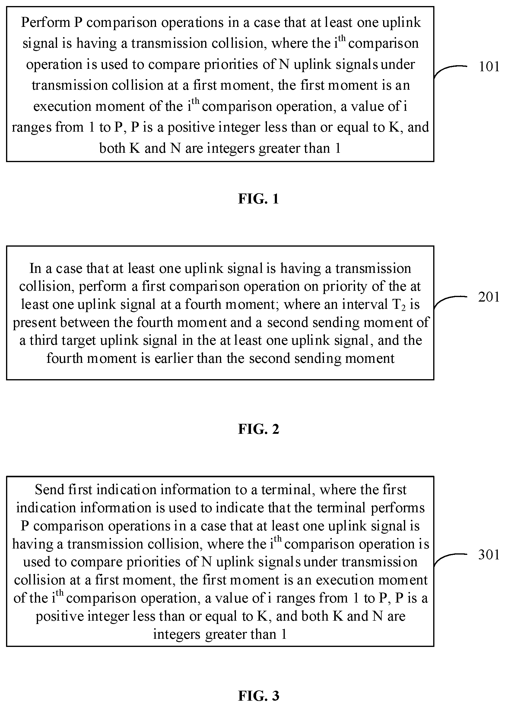 Patent US12395887 Figure 1 – Transmission priority processing method, terminal, and network-side device