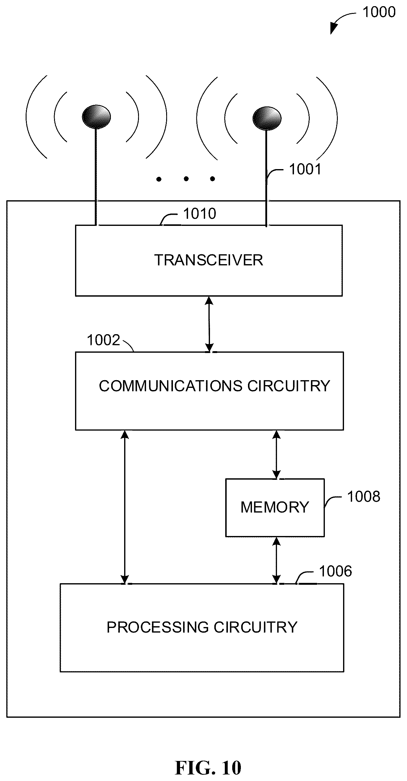 Patent US12395896 Figure 10 – Method and apparatus used in WLAN networks