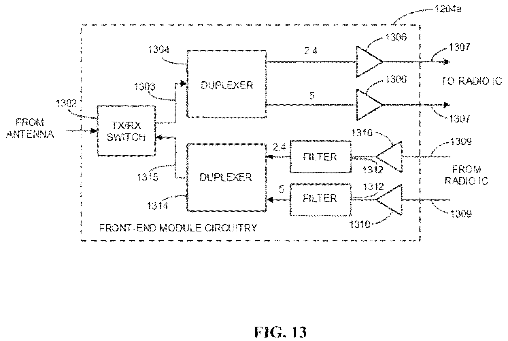 Patent US12395896 Figure 13 – Method and apparatus used in WLAN networks