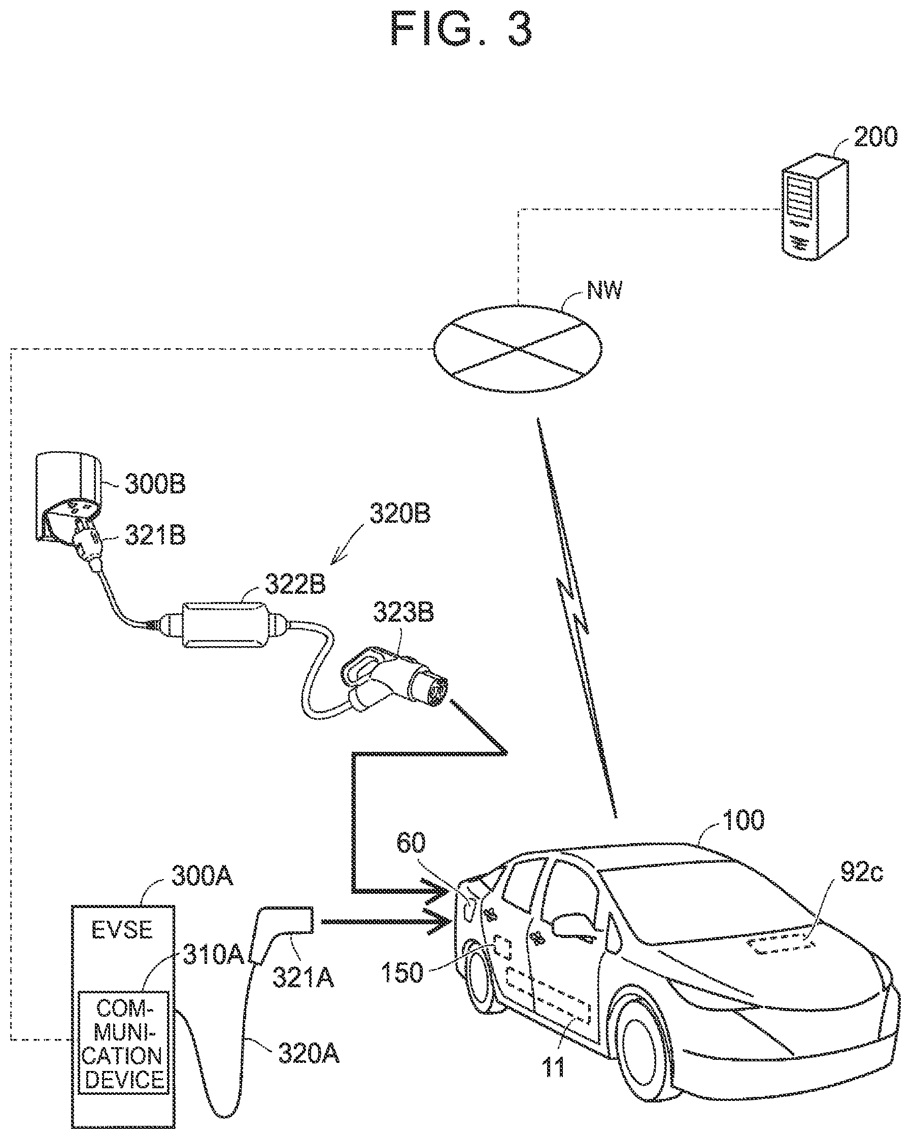 Patent US12395935 Figure 3 – Vehicle and communication control method for the same