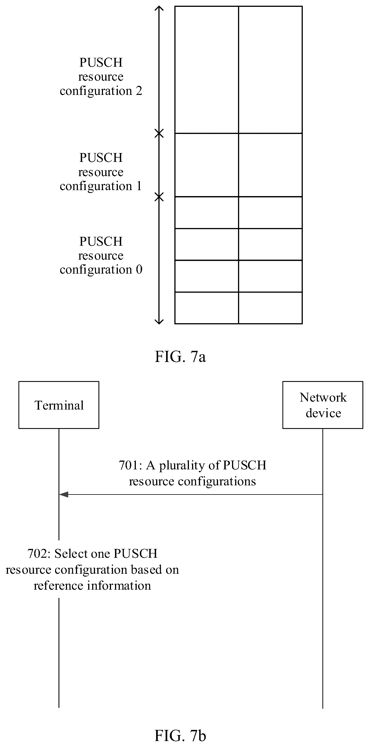 Patent US12395983 Figure 4 – Uplink transmission resource determining method and apparatus