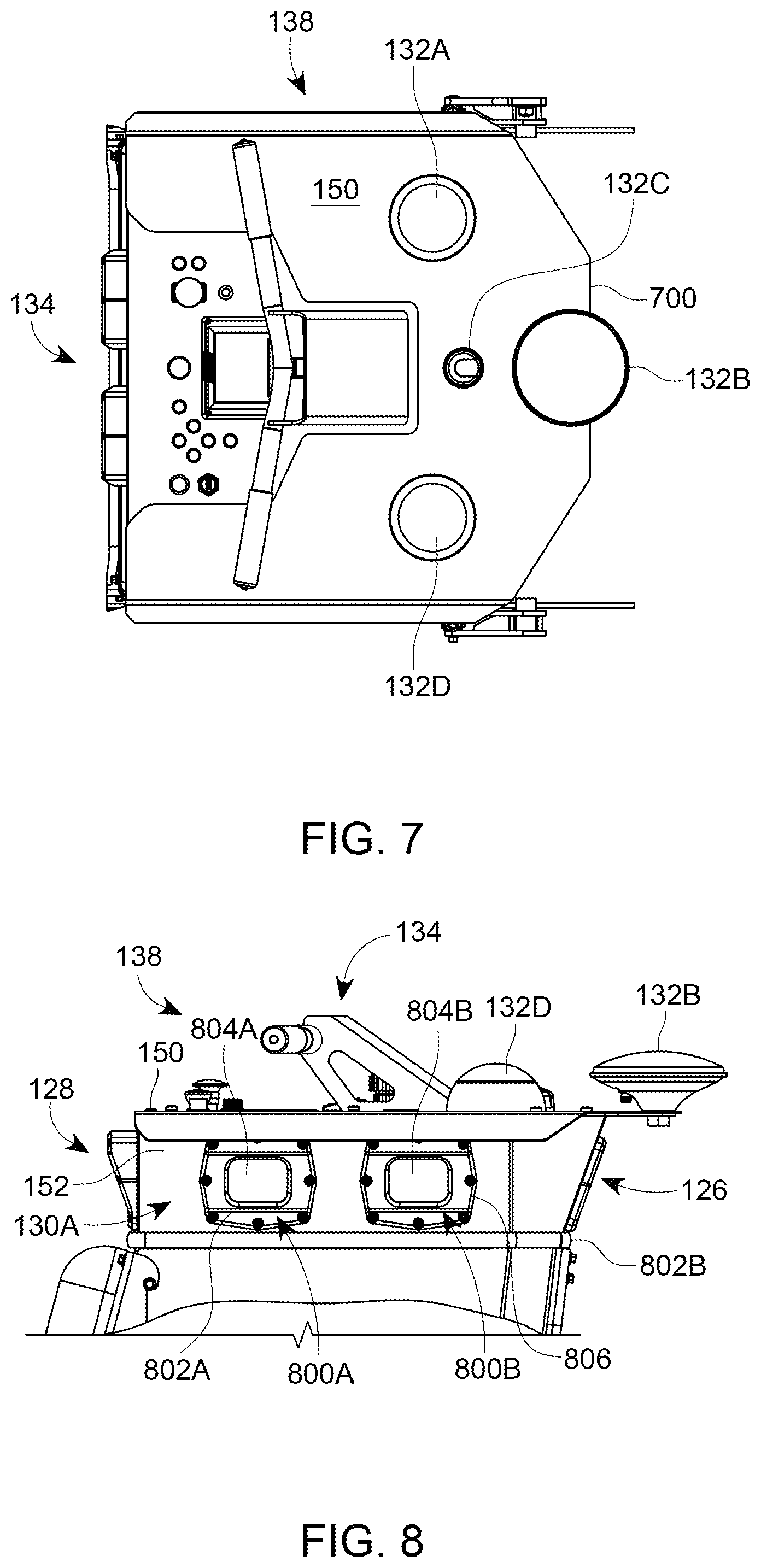 Patent US12396386 Figure 7 – Autonomous lawn mower