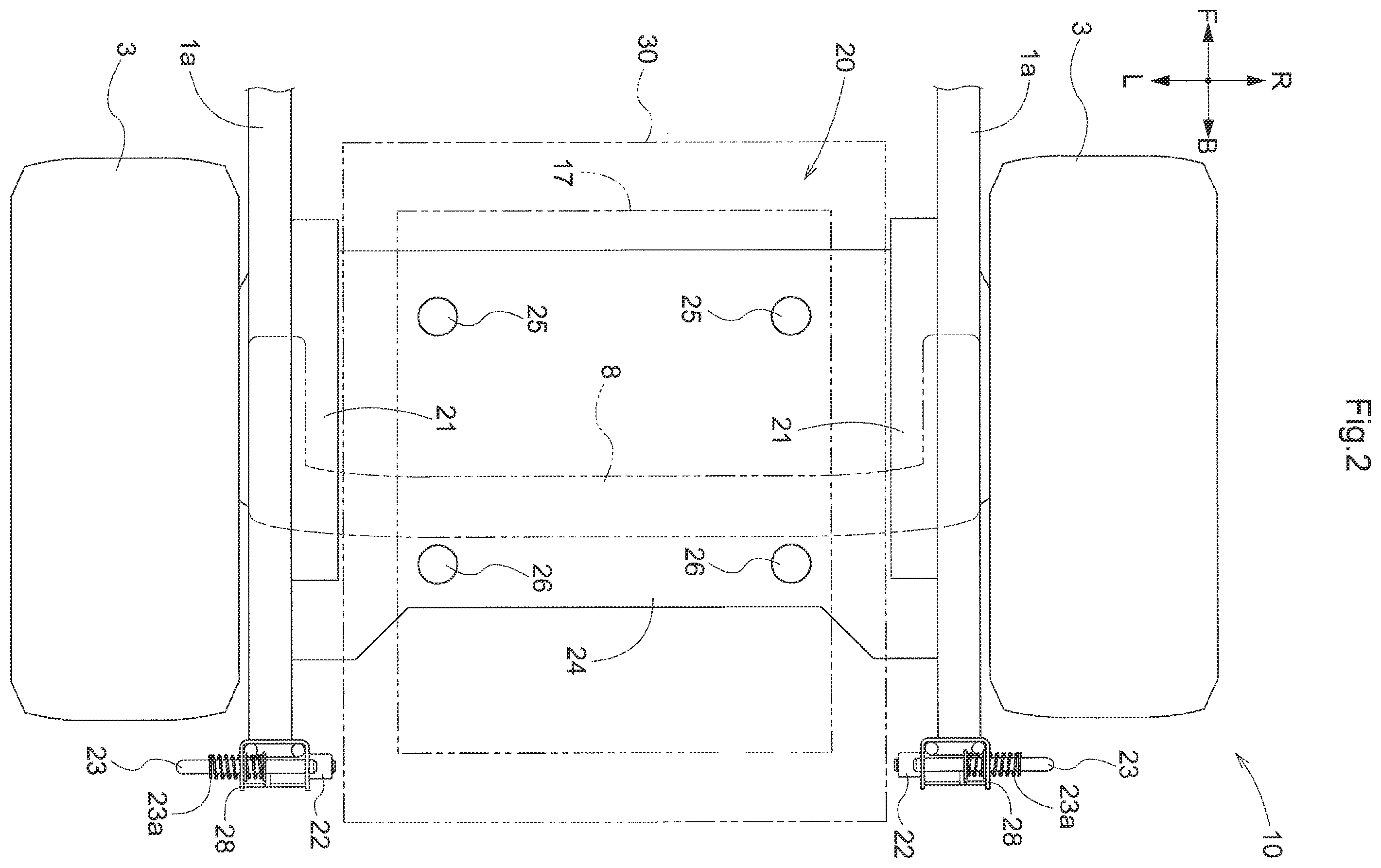 Patent US12396388 Figure 2 – Electric work vehicle