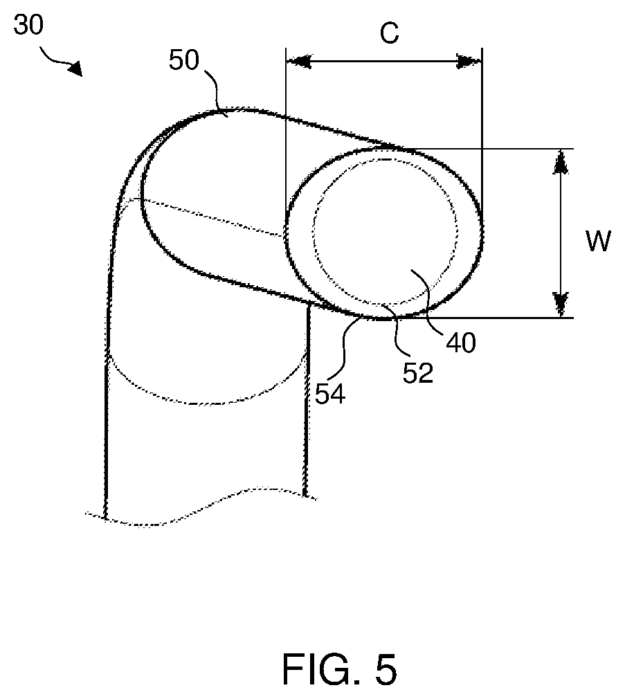 Patent US12396391 Figure 5 – Control grip shape for zero-turn mower, control grip for zero-turn lawnmower, and lawnmower