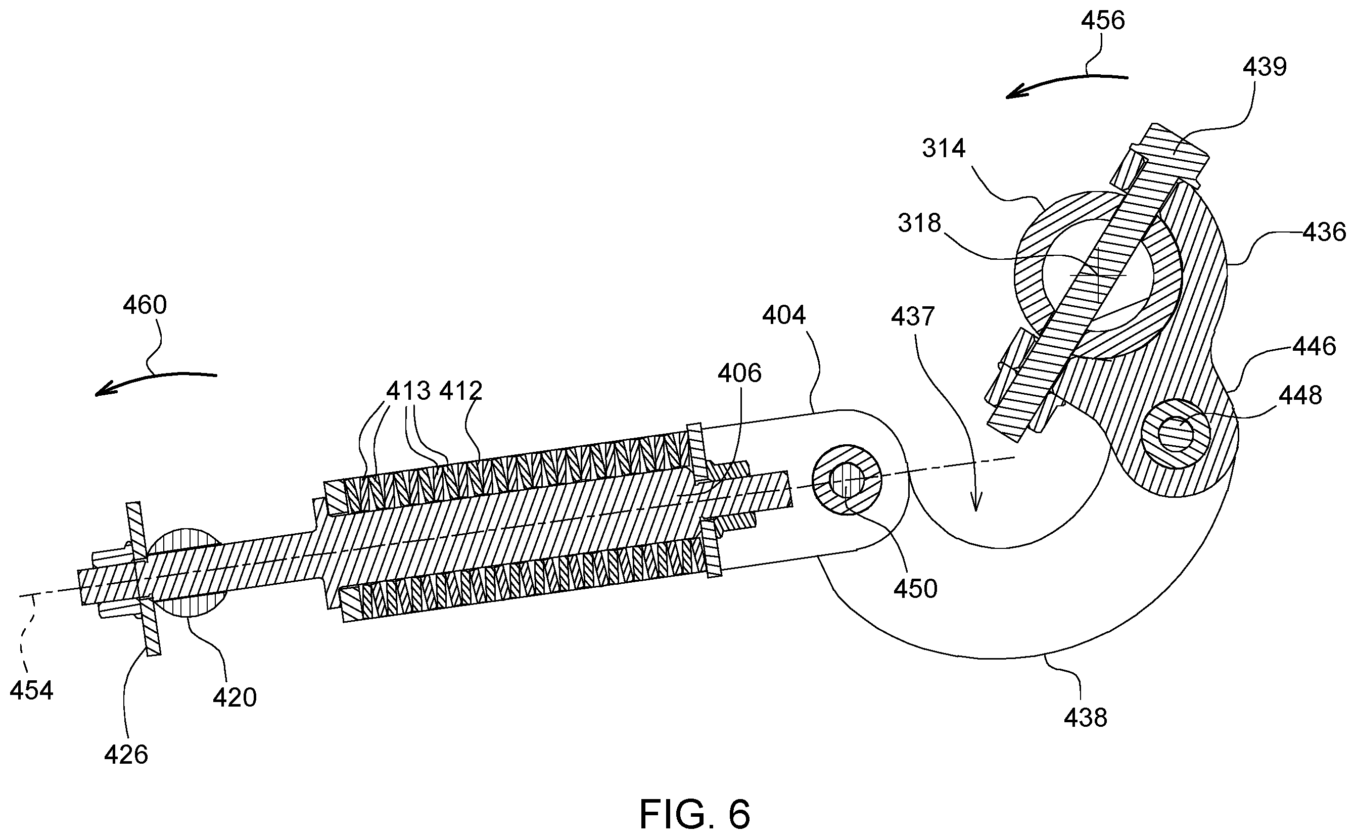 Patent US12396393 Figure 6 – Automated lockout system for header