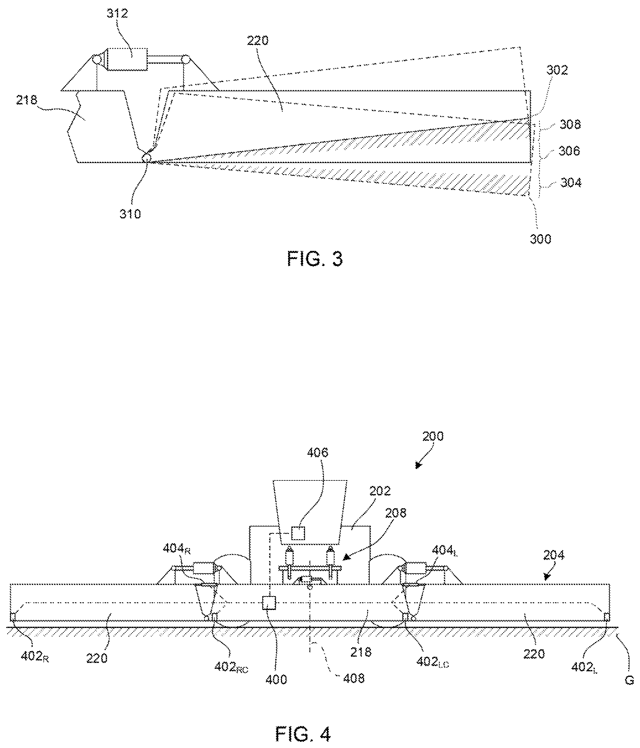 Patent US12396394 Figure 2 – Header height control for a harvesting head