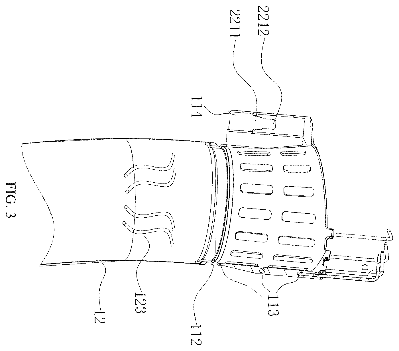 Patent US12396398 Figure 3 – Portable fruit picker with adjustable height