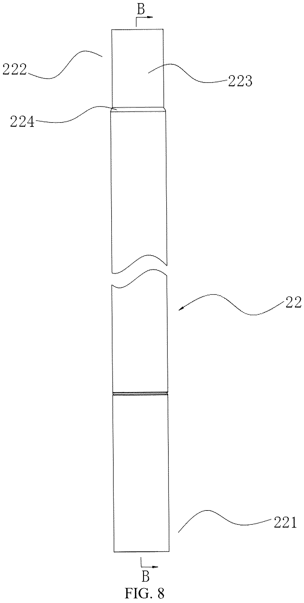 Patent US12396398 Figure 8 – Portable fruit picker with adjustable height