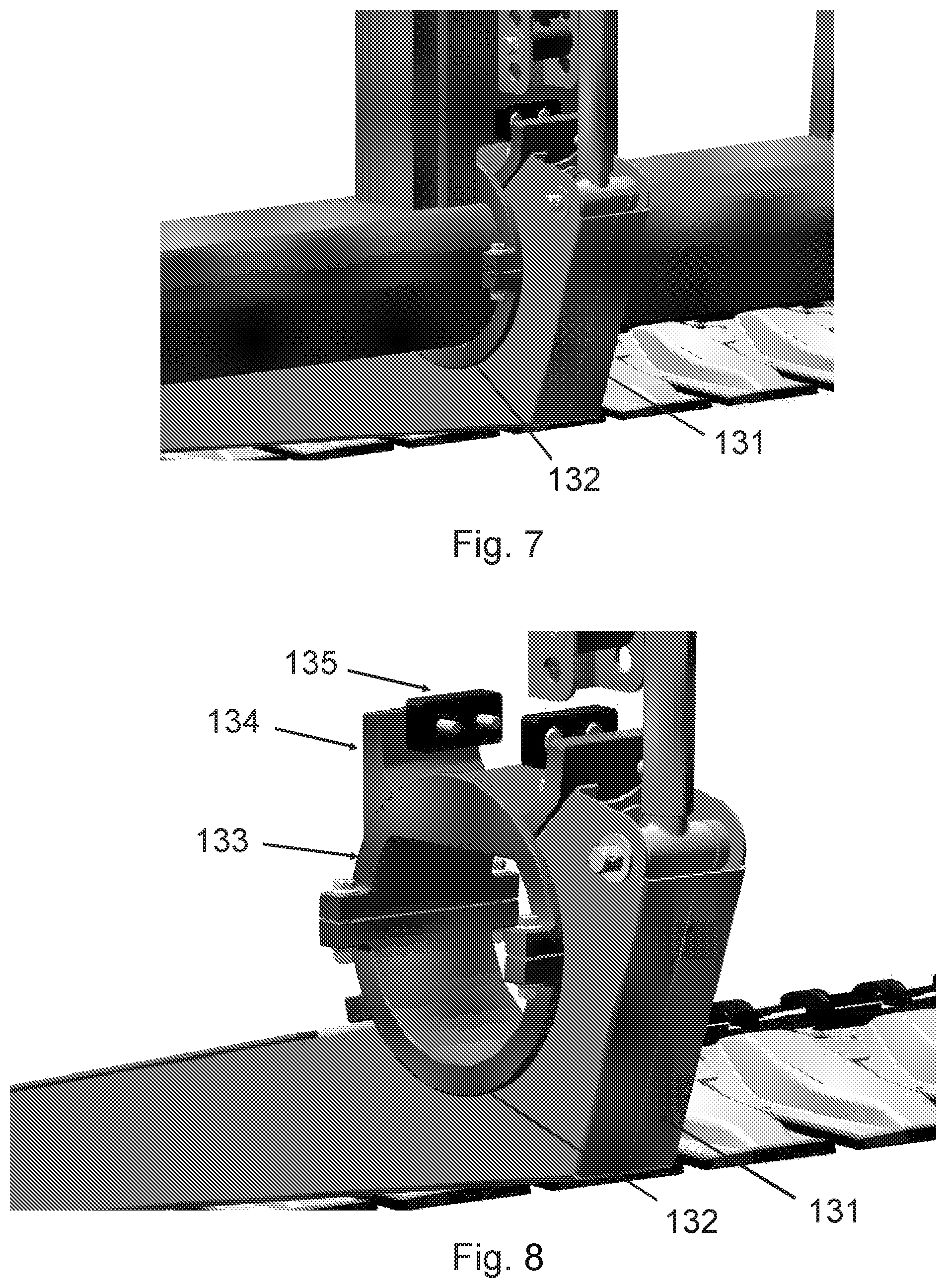 Patent US12396399 Figure 4 – Reel and cutter bar floating system for a combine harvester platform, combine harvester platform and agricultural machine