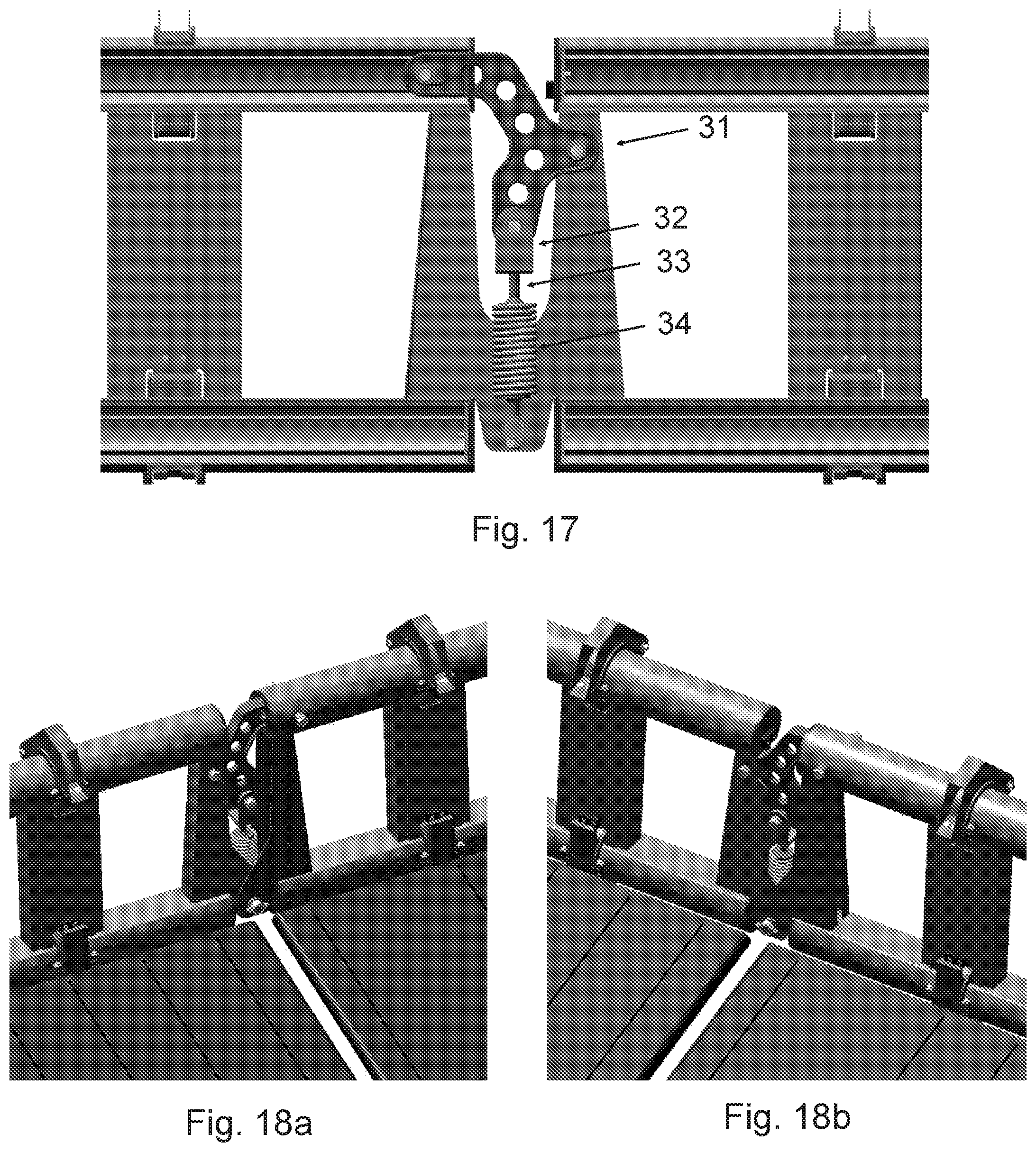 Patent US12396399 Figure 9 – Reel and cutter bar floating system for a combine harvester platform, combine harvester platform and agricultural machine