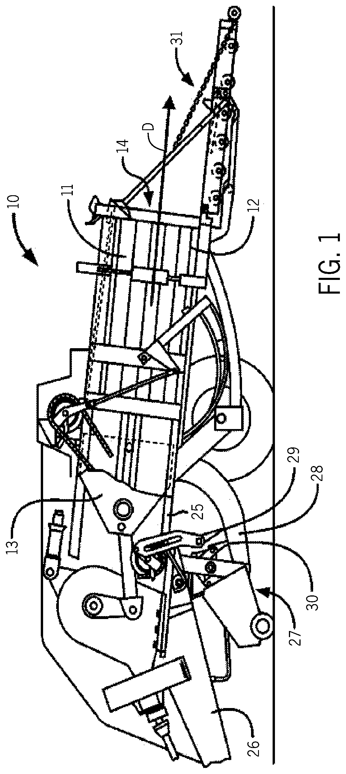 Patent US12396403 — Ejection chute for agricultural baler — Figure 1