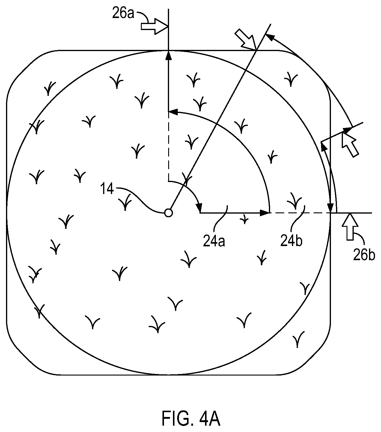 Patent US12396412 Figure 4 – Location awareness and gesture control for an electronically controlled sprinkler system
