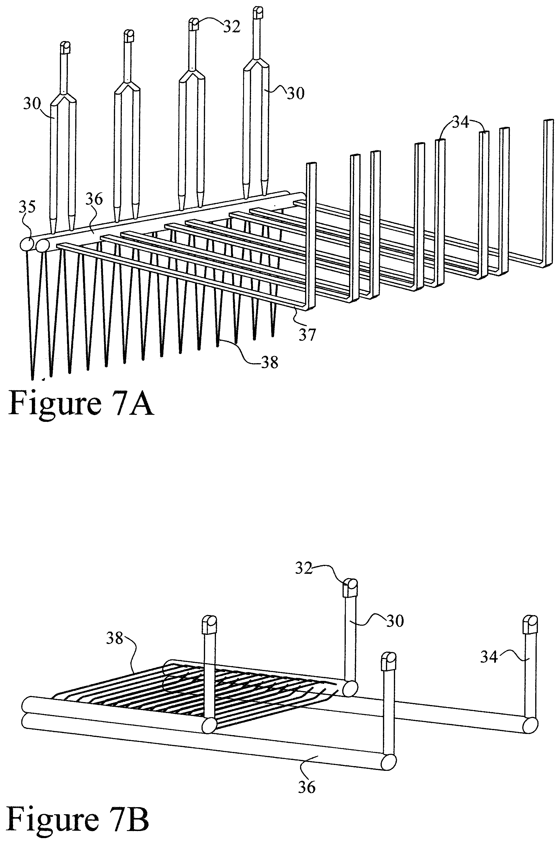 Patent US12396414 Figure 4 – Aquaponic greenhouse with suspended hydroponic planter and irrigation system geothermal heat exchange system and hydronic radiant flooring system