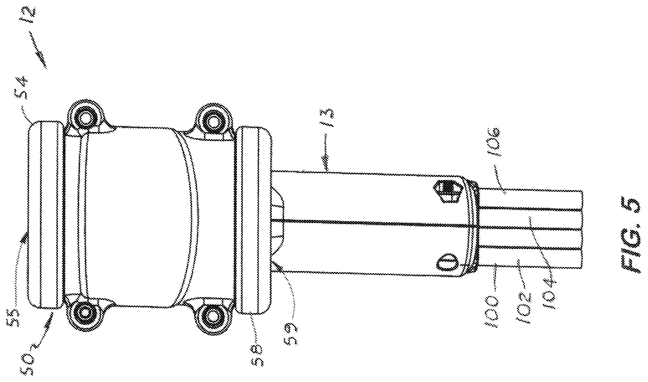 Patent US12396432 Figure 4 – Teat preparation system