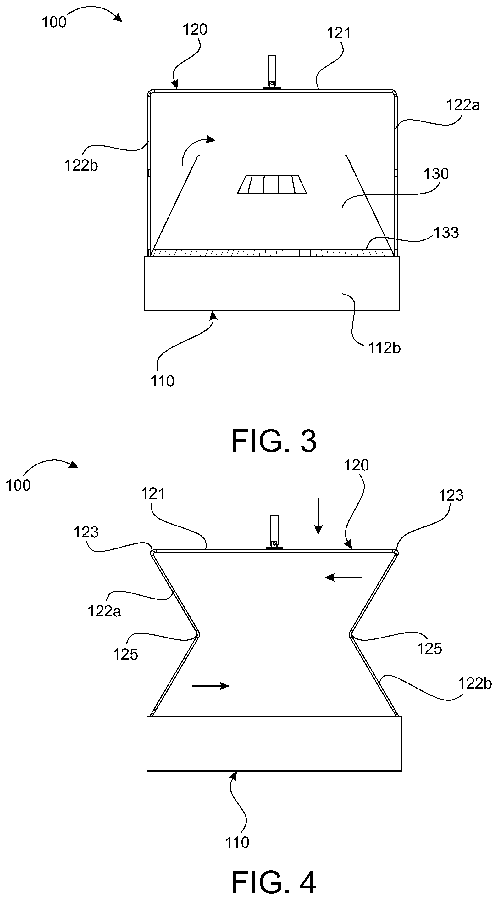 Patent US12396434 Figure 2 – Collapsible litter box