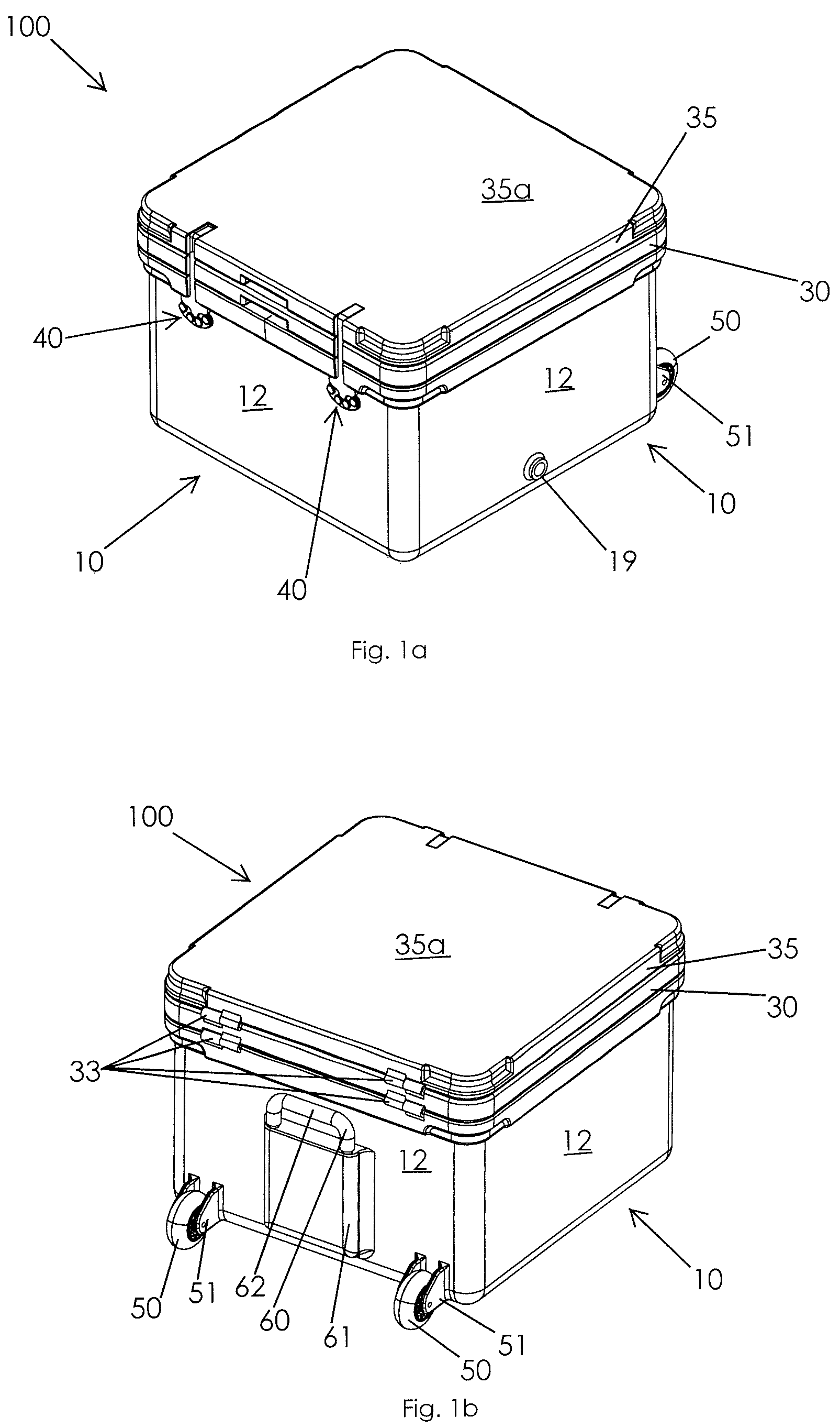 Patent US12396436 Figure 1 – Cooler for pets