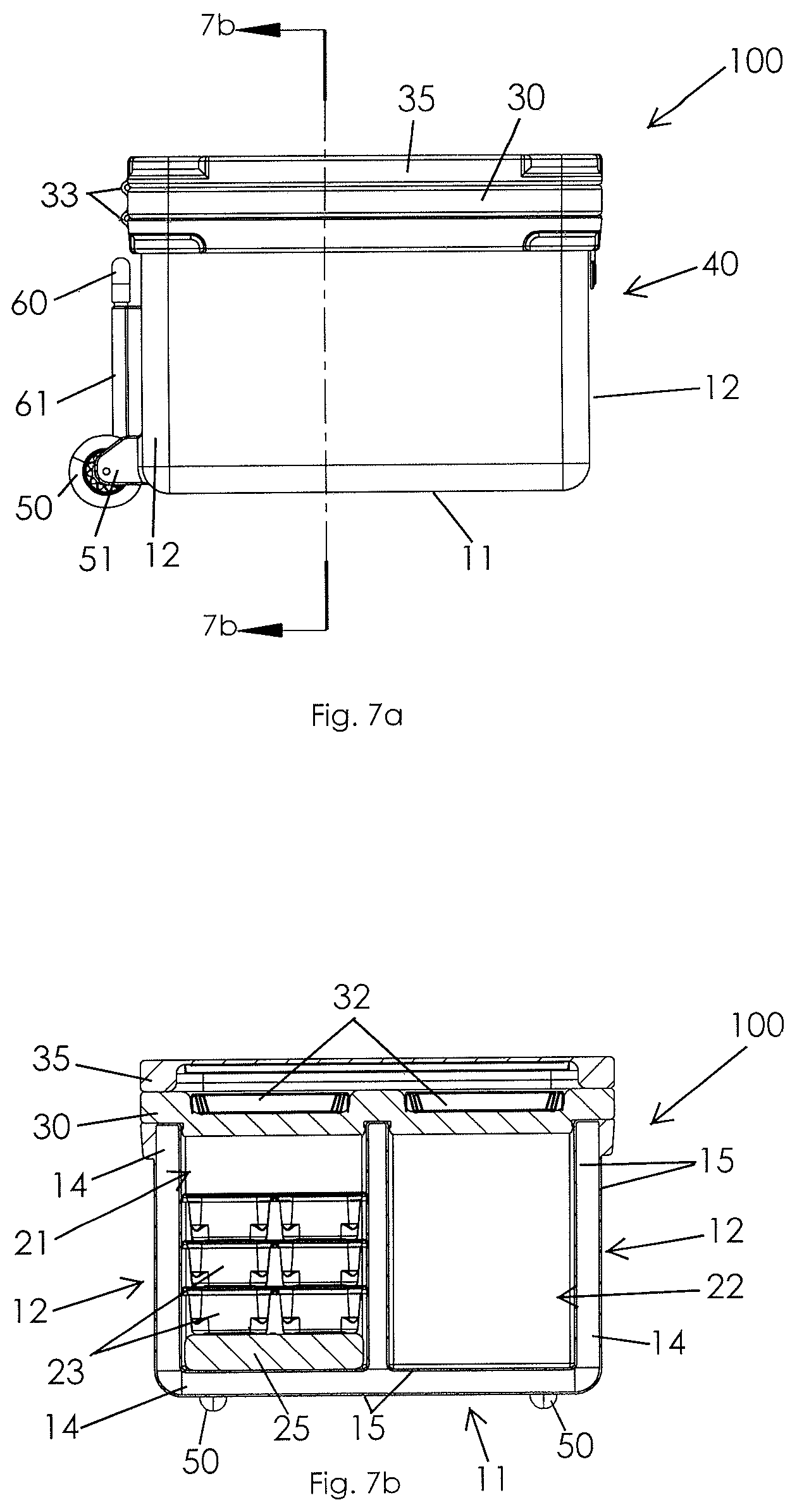 Patent US12396436 Figure 7 – Cooler for pets