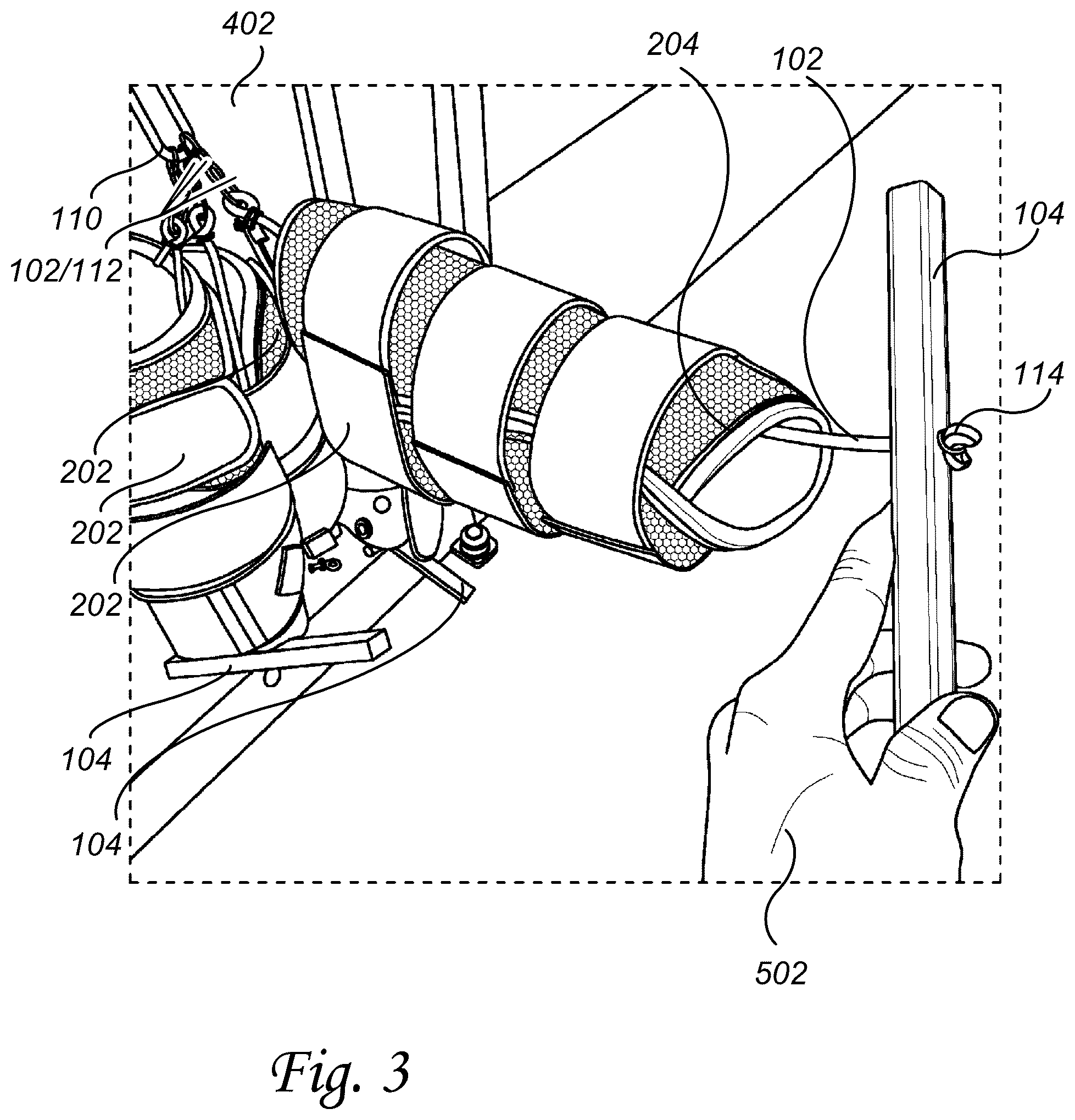 Patent US12396438 Figure 3 – Horse boot dryer
