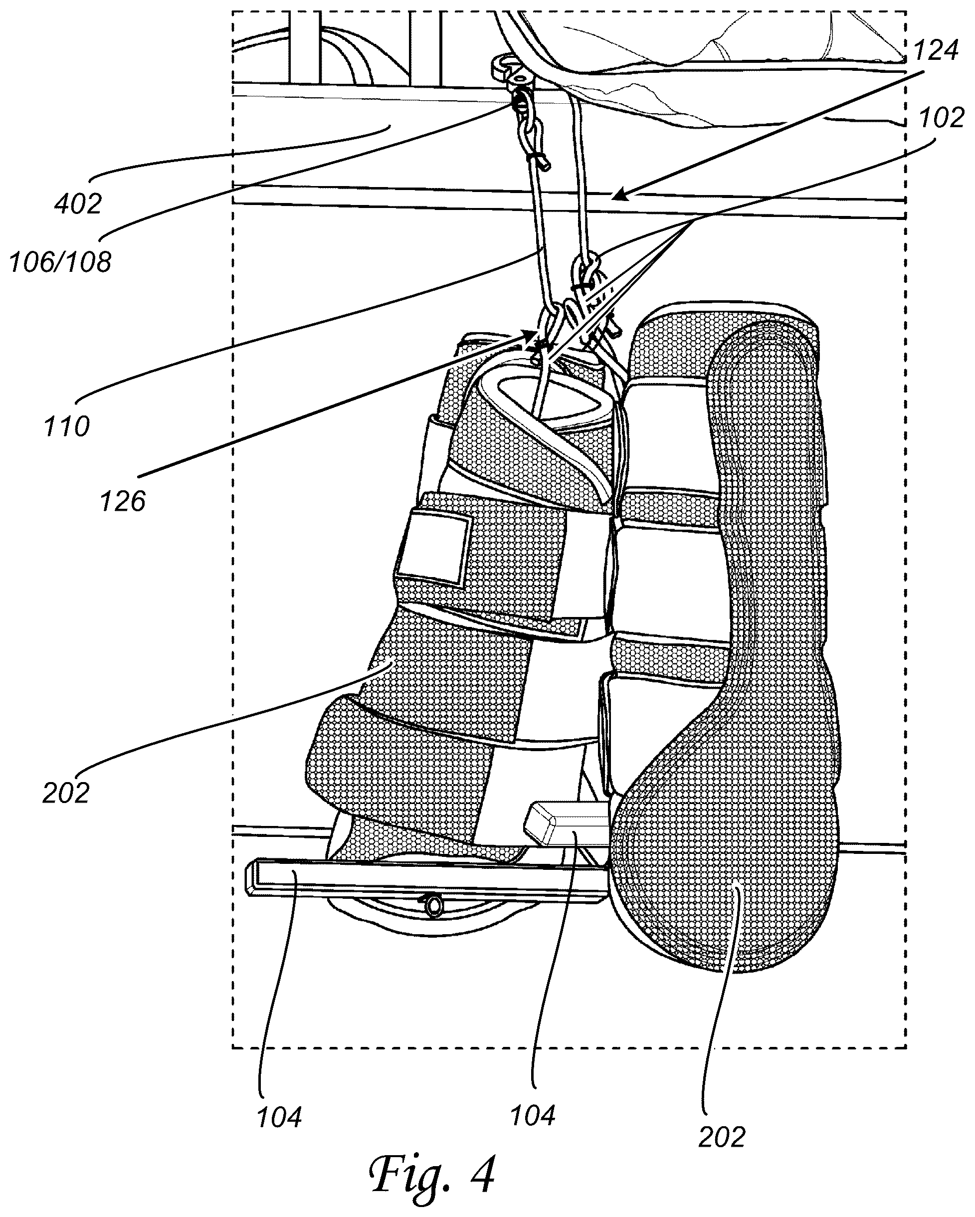 Patent US12396438 Figure 4 – Horse boot dryer