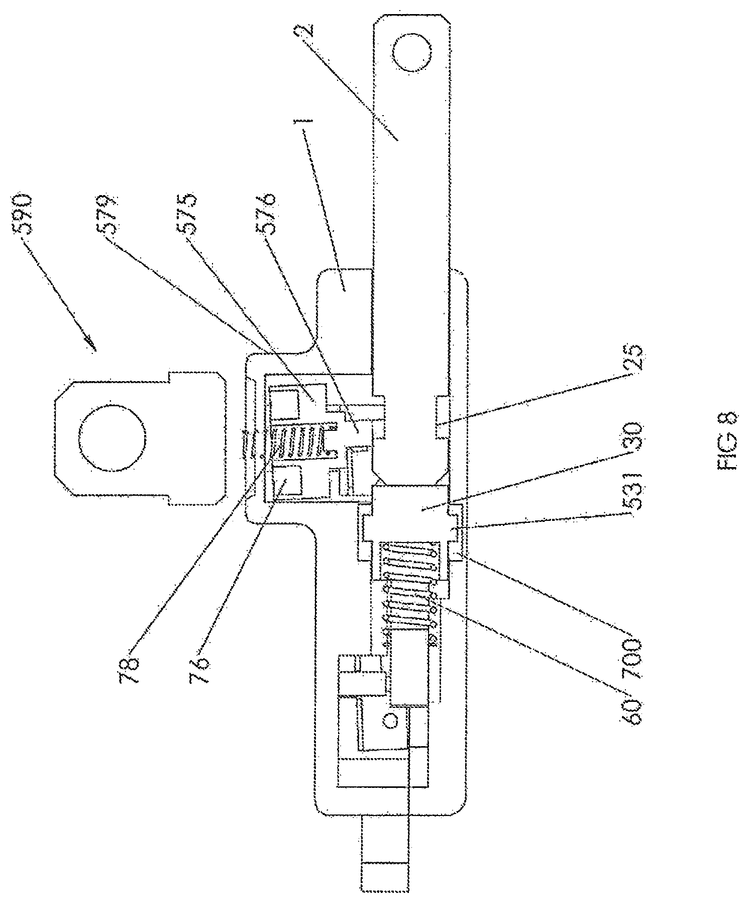 Patent US12396439 Figure 8 – Connector