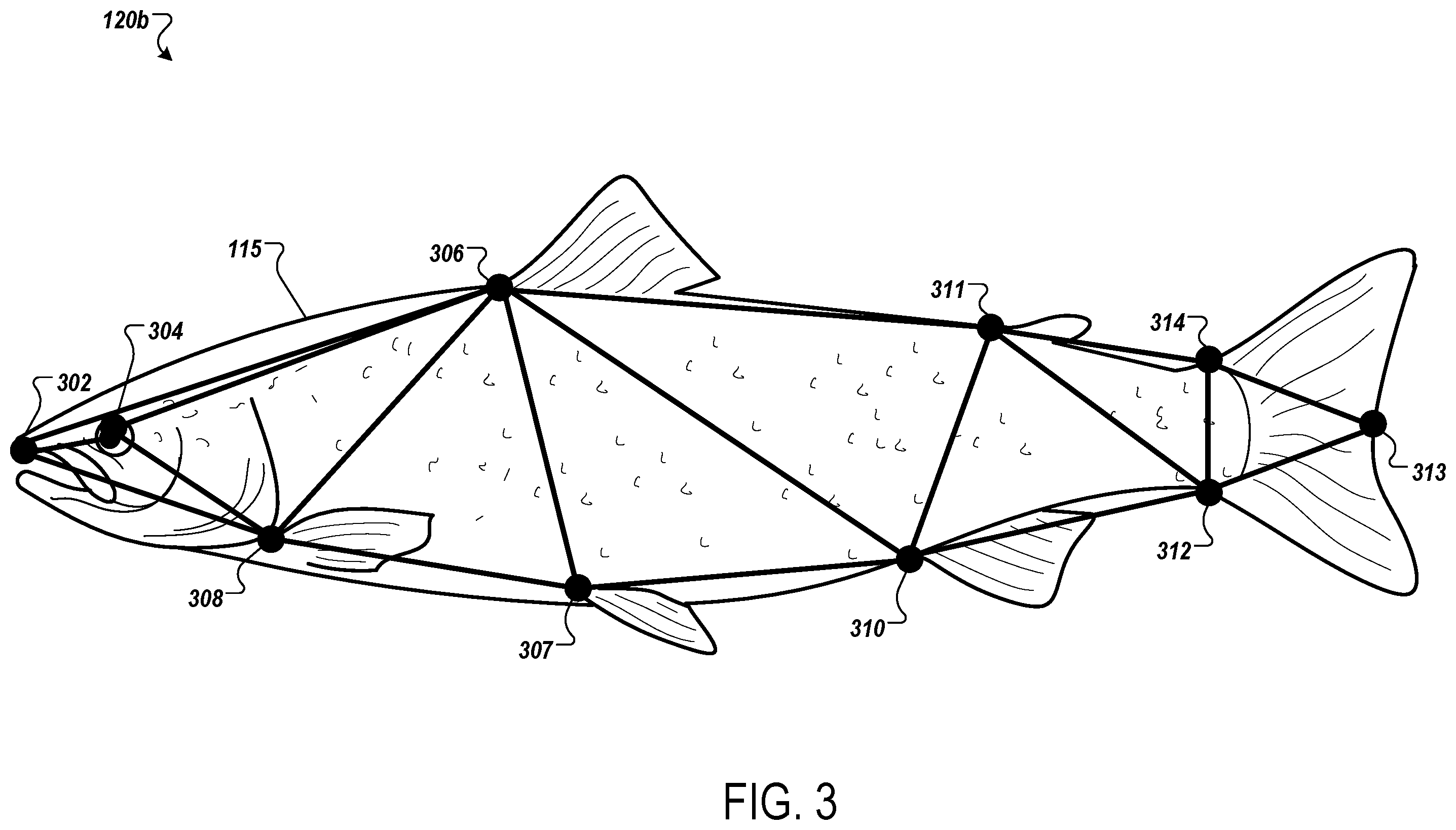 Patent US12396442 Figure 3 – Monocular underwater camera biomass estimation