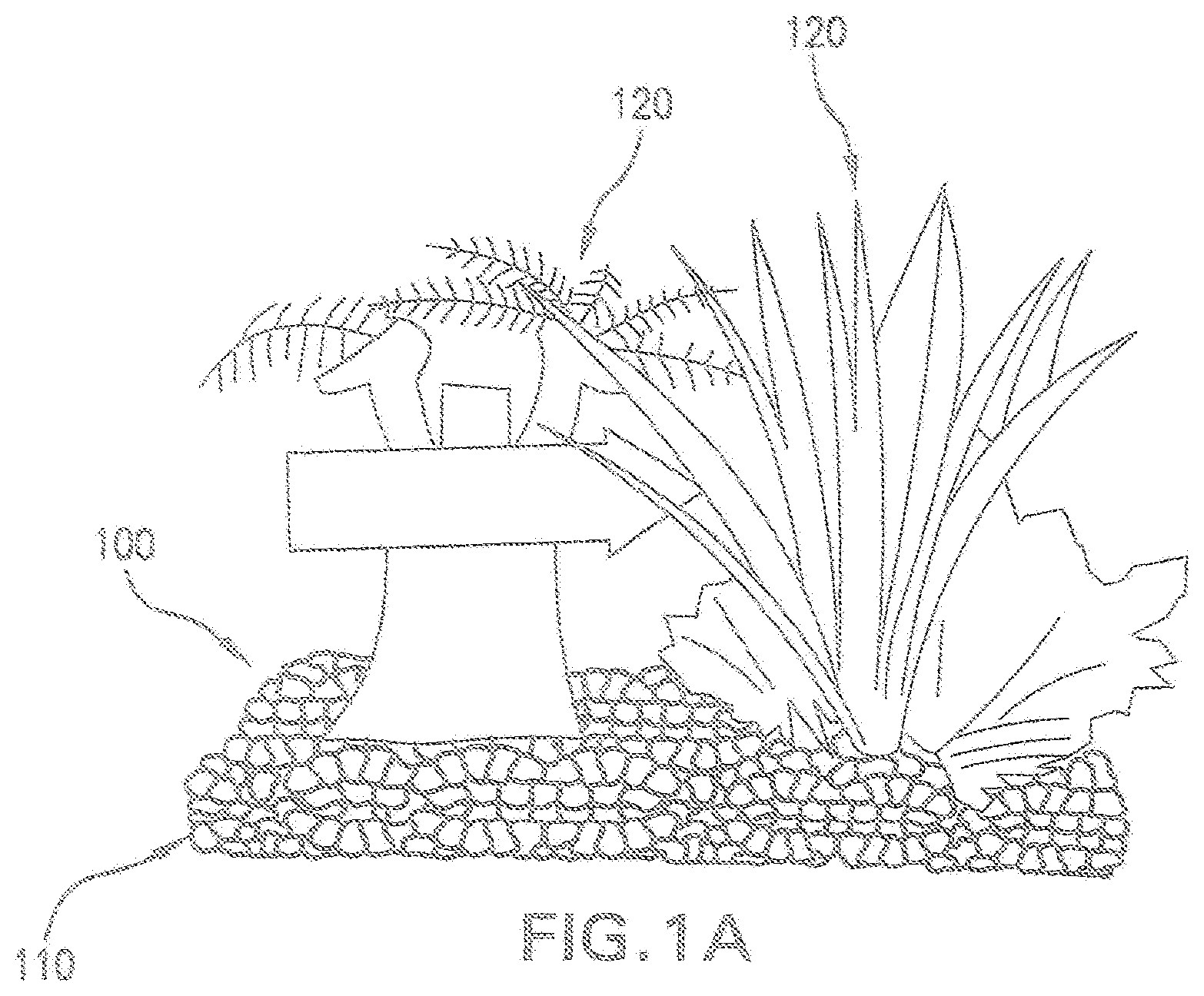 Patent US12396443 Figure 1 – Ornament assembly