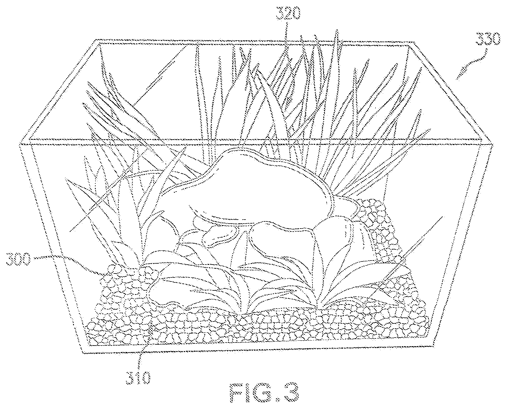 Patent US12396443 Figure 8 – Ornament assembly