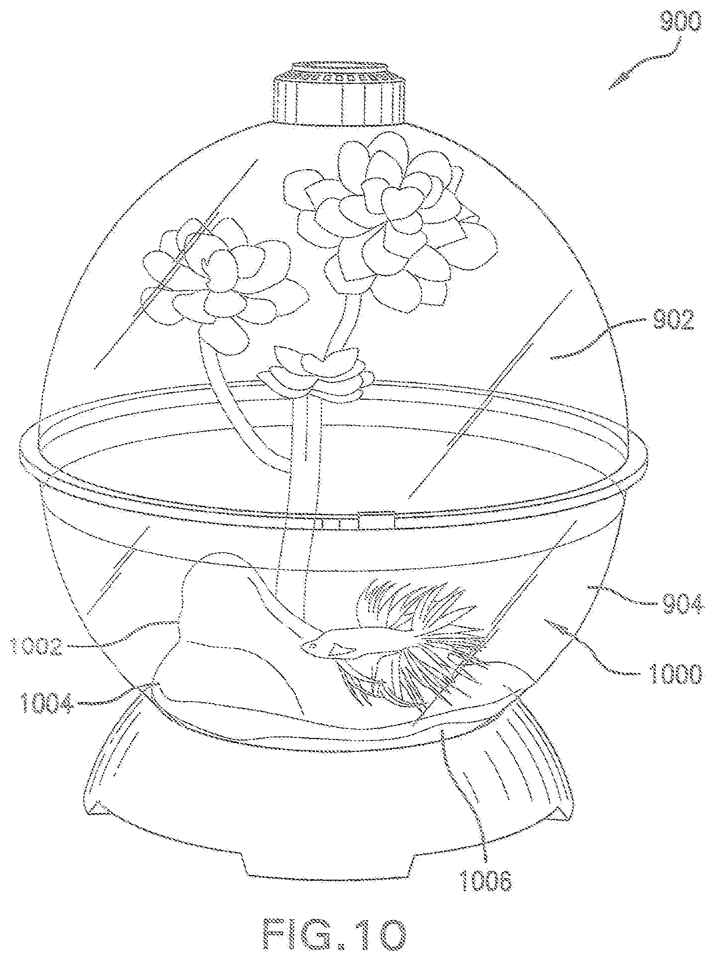 Patent US12396443 Figure 17 – Ornament assembly