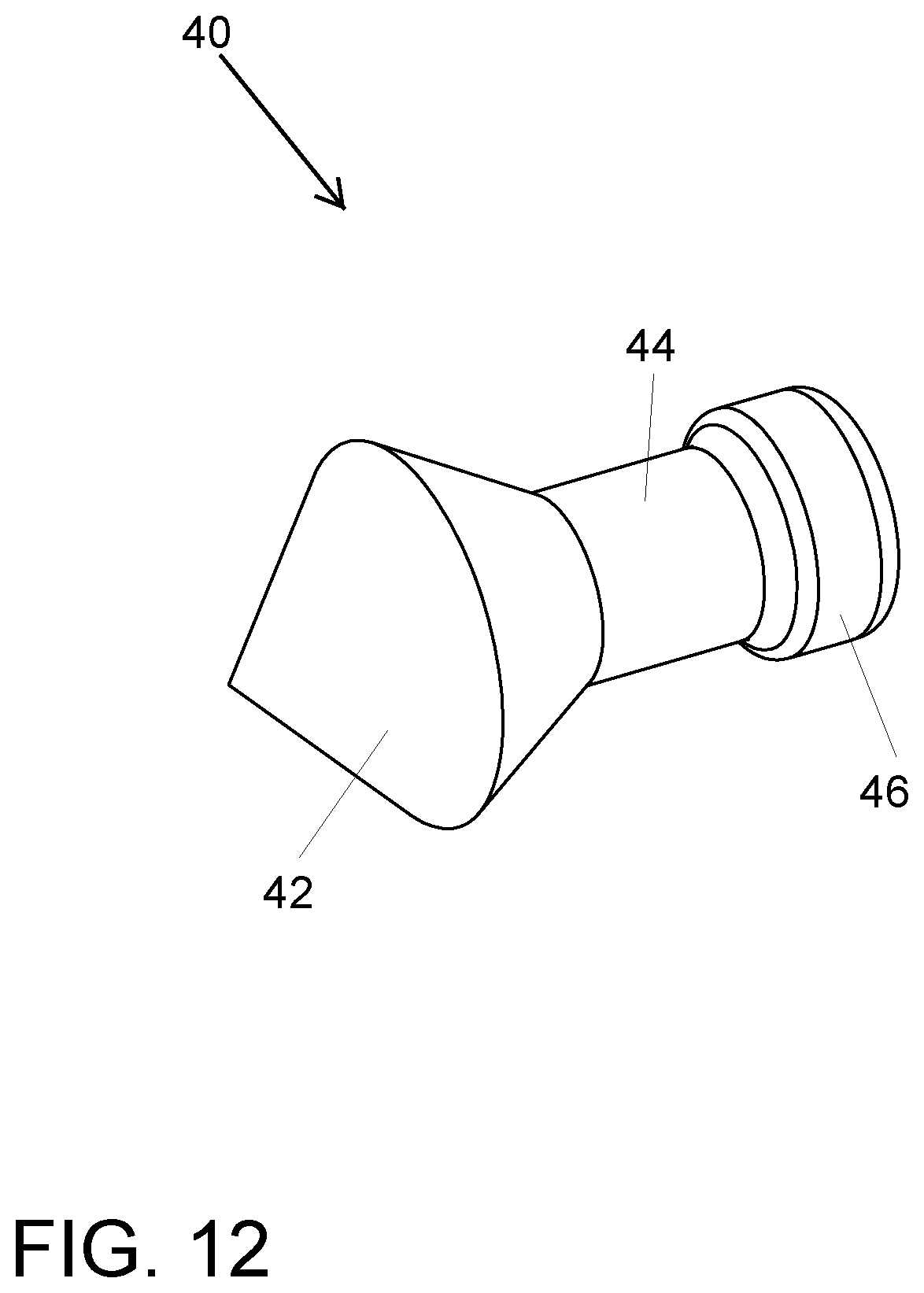 Patent US12396446 Figure 12 – Interchangeable fishing jig head