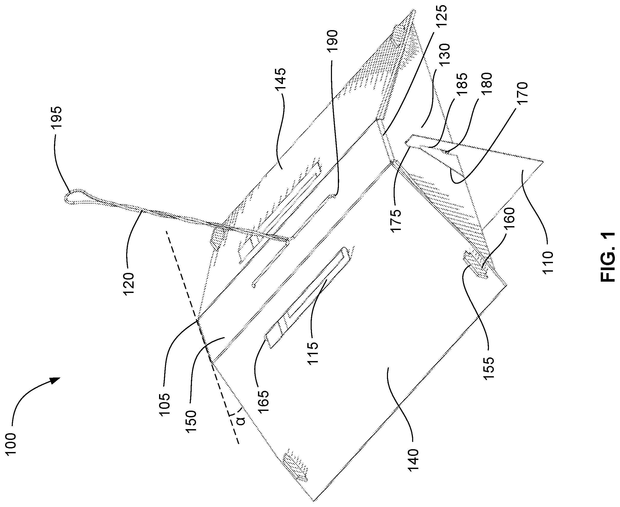 Patent US12396449 Figure 1 – Insect monitoring system
