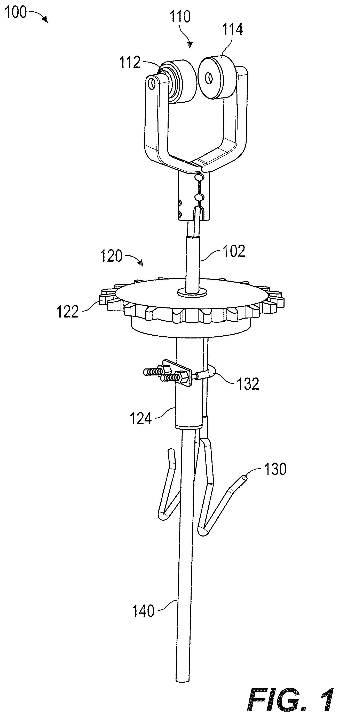 Patent US12396465 Figure 1 – Systems and methods for rotating products during processing