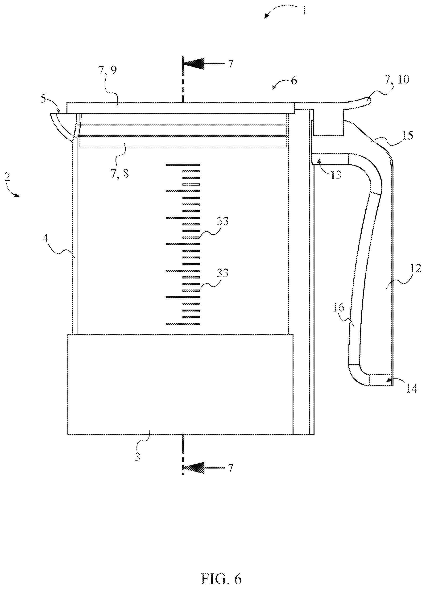 Patent US12396467 Figure 6 – Herbal infusion and decarboxylation device