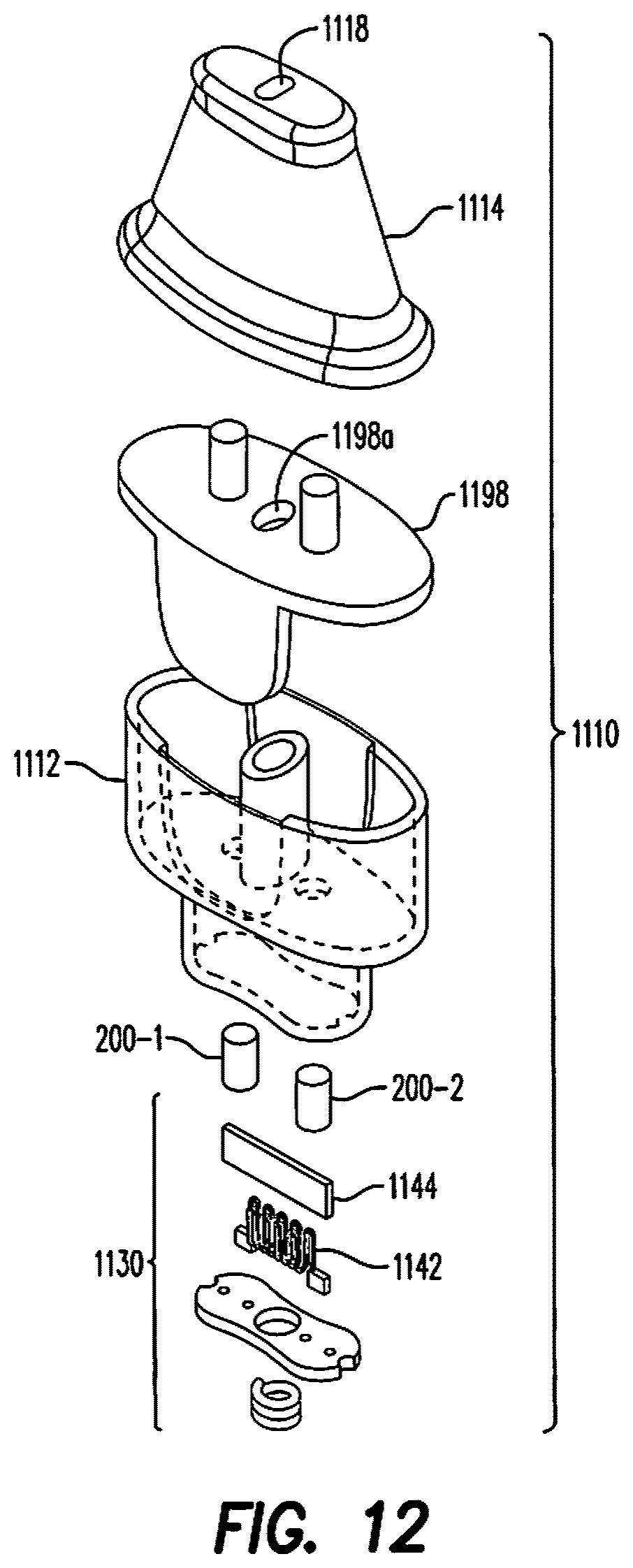 Patent US12396482 Figure 9 – Electronic vaping device including transfer pad with oriented fibers