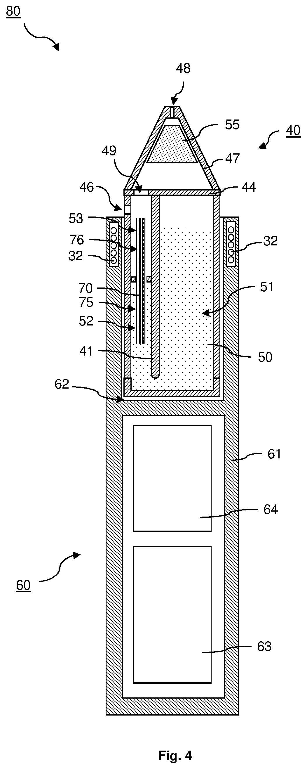 Patent US12396484 Figure 2 – Aerosol-generating article with a multi- compartment liquid reservoir