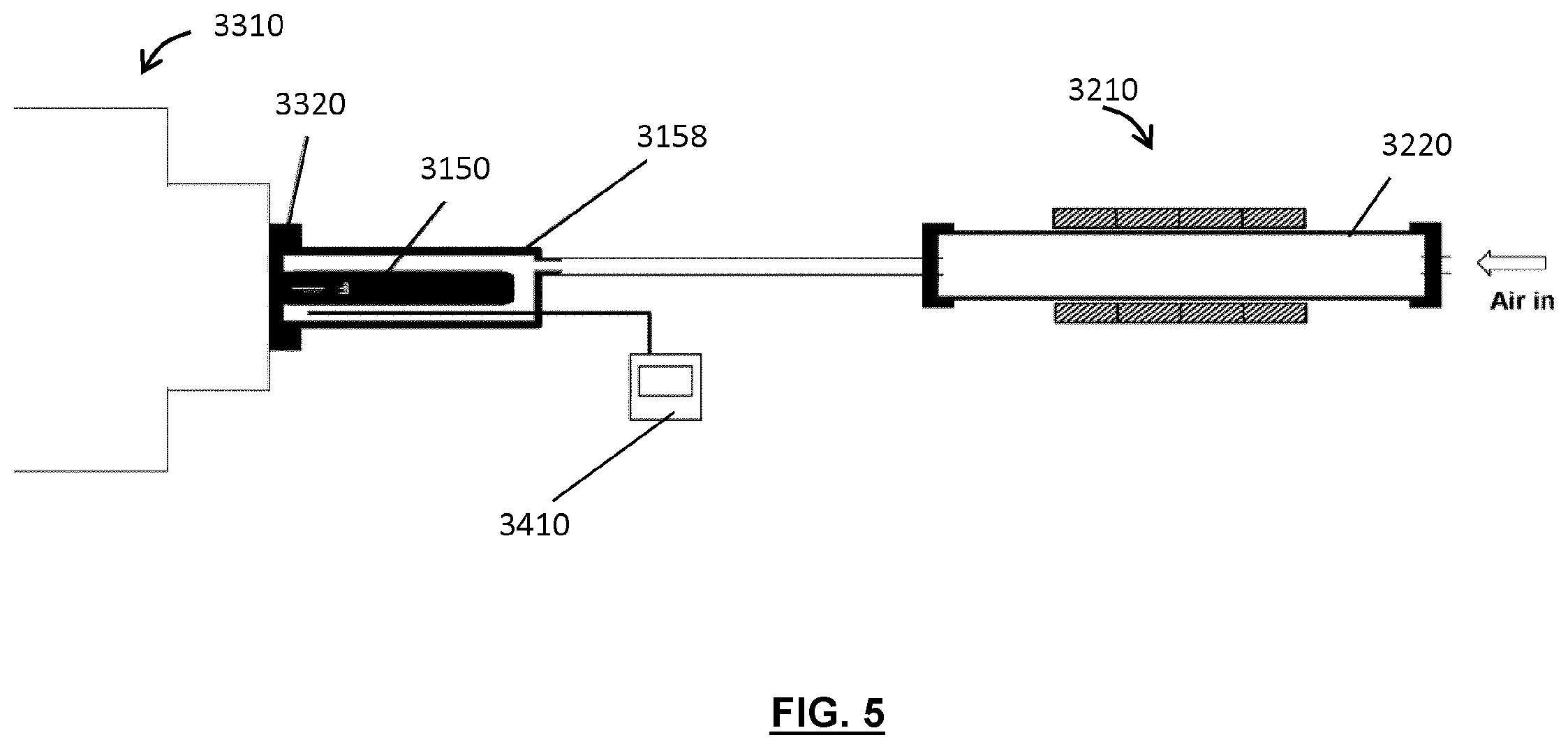 Patent US12396486 Figure 8 – Smoking substitute apparatus with electrical contacts