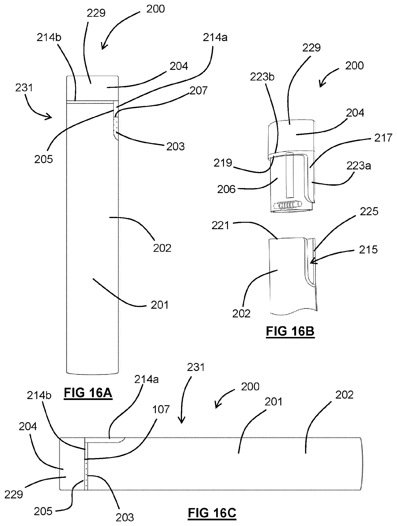Patent US12396491 Figure 17 – Smoking substitute device/system