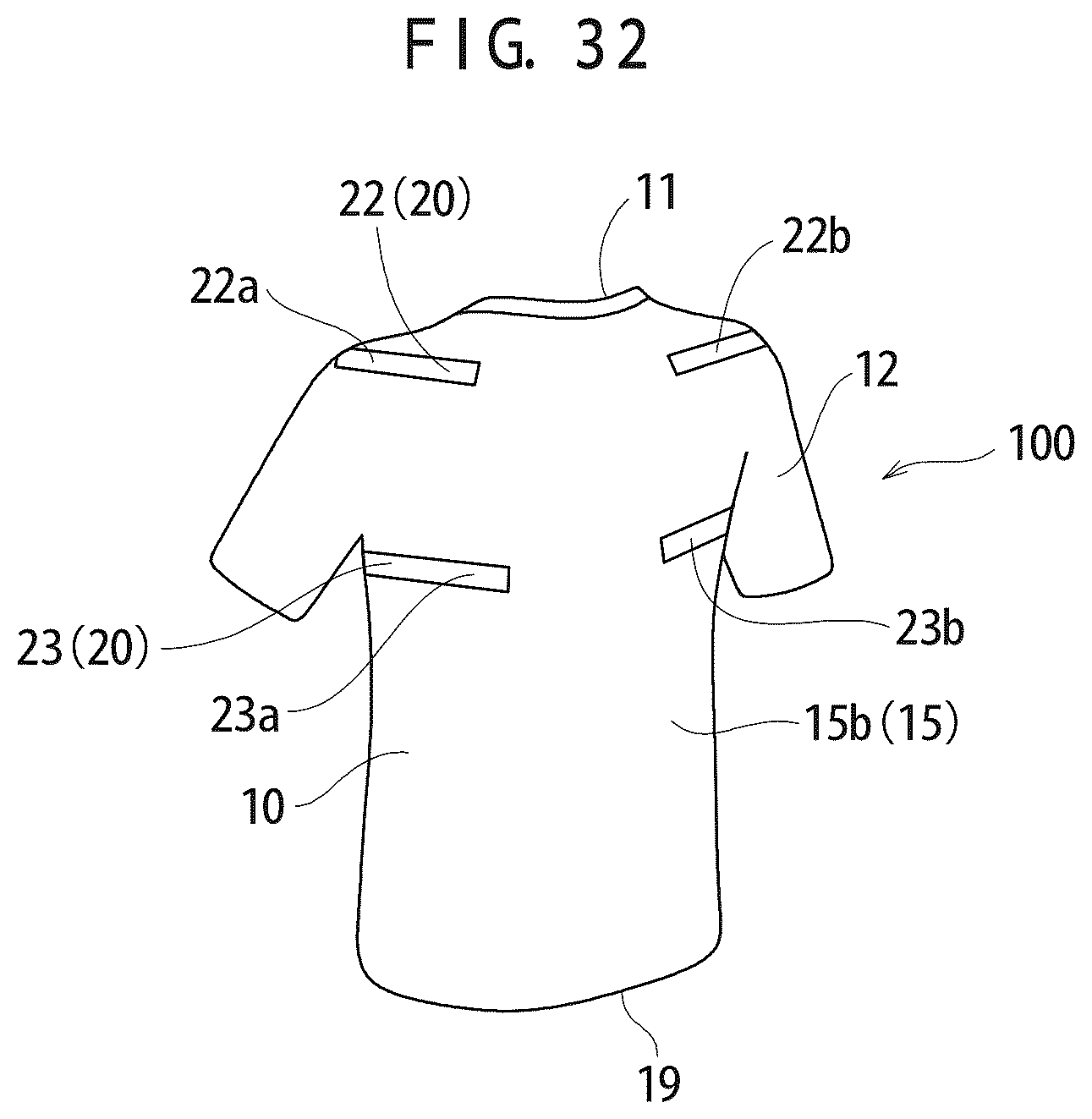 Patent US12396497 Figure 20 – Clothing