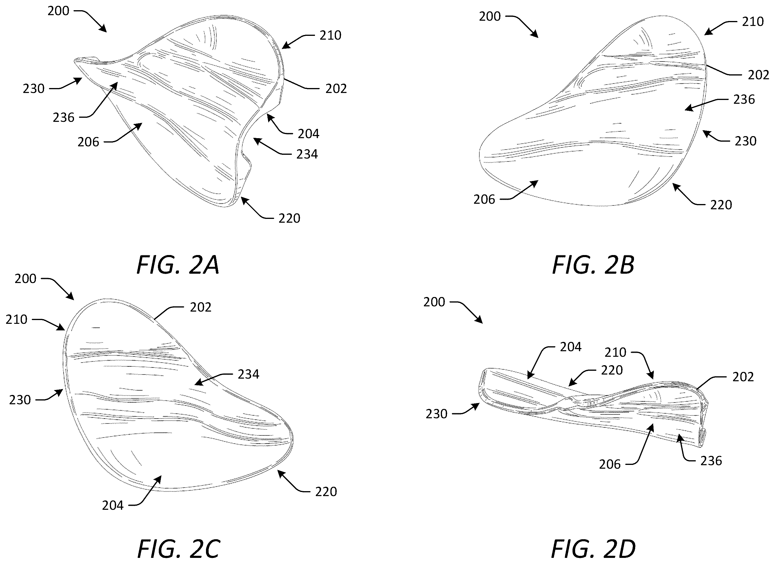 Patent US12396498 Figure 2 – Customized protective devices and systems and methods for producing the same