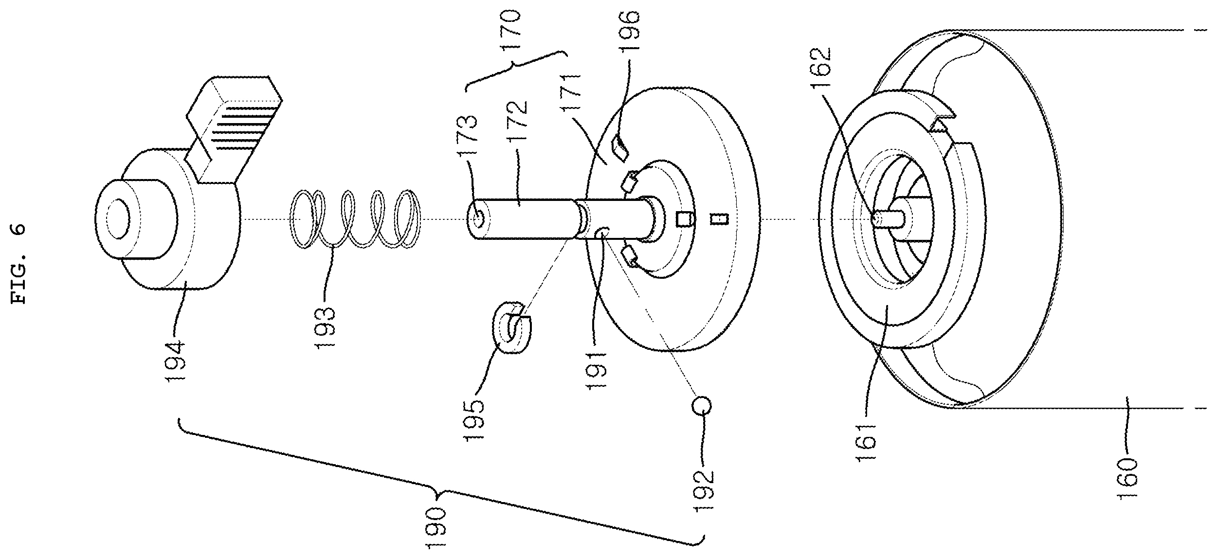 Patent US12396499 Figure 6 – Transparent mask equipped with oxygen supply means