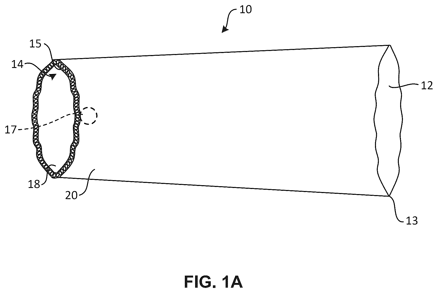 Patent US12396500 Figure 1 – Fluid management system, apparatus for making fluid management system and method of manufacturing fluid management system