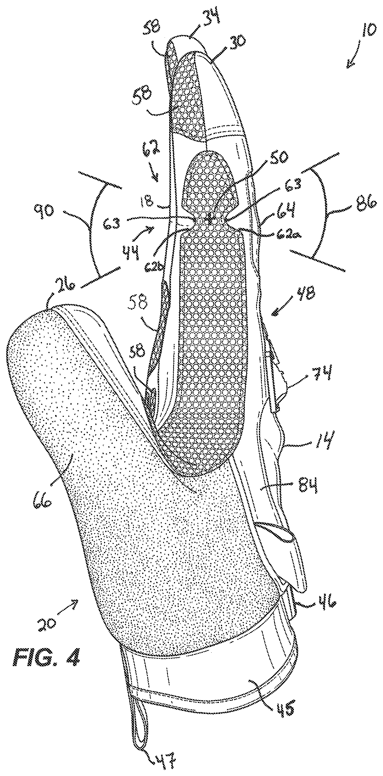 Patent US12396501 Figure 4 – Glove