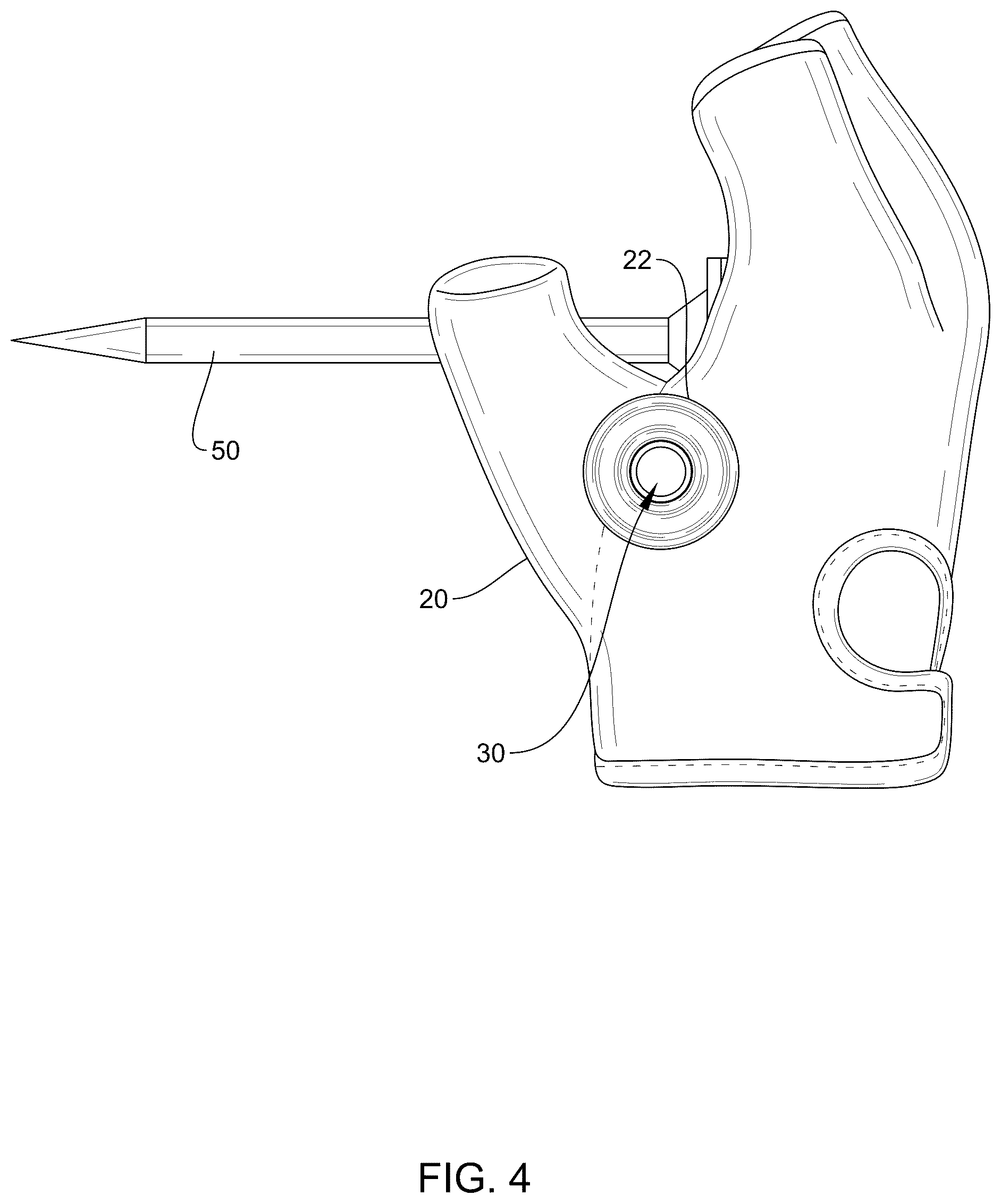 Patent US12396502 Figure 4 – Self defense glove