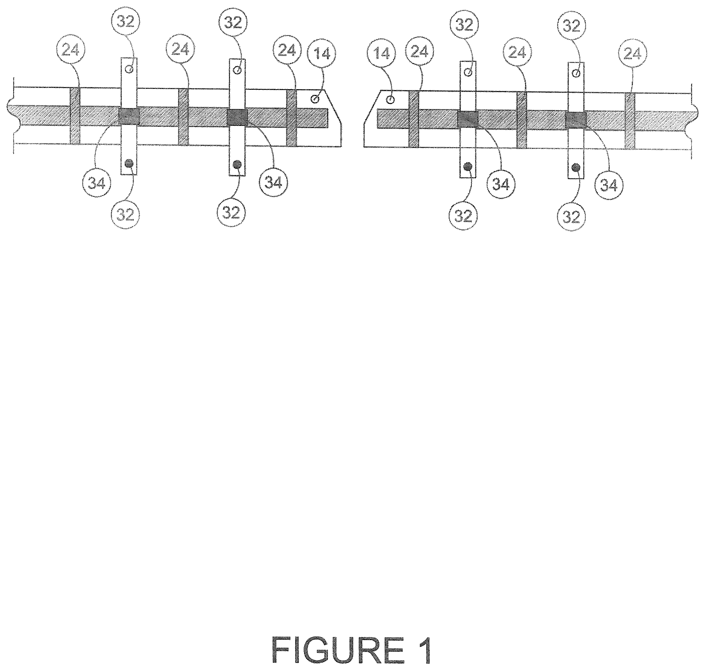 Patent US12396507 Figure 1 – Reinforced separable waistband for uniform garments