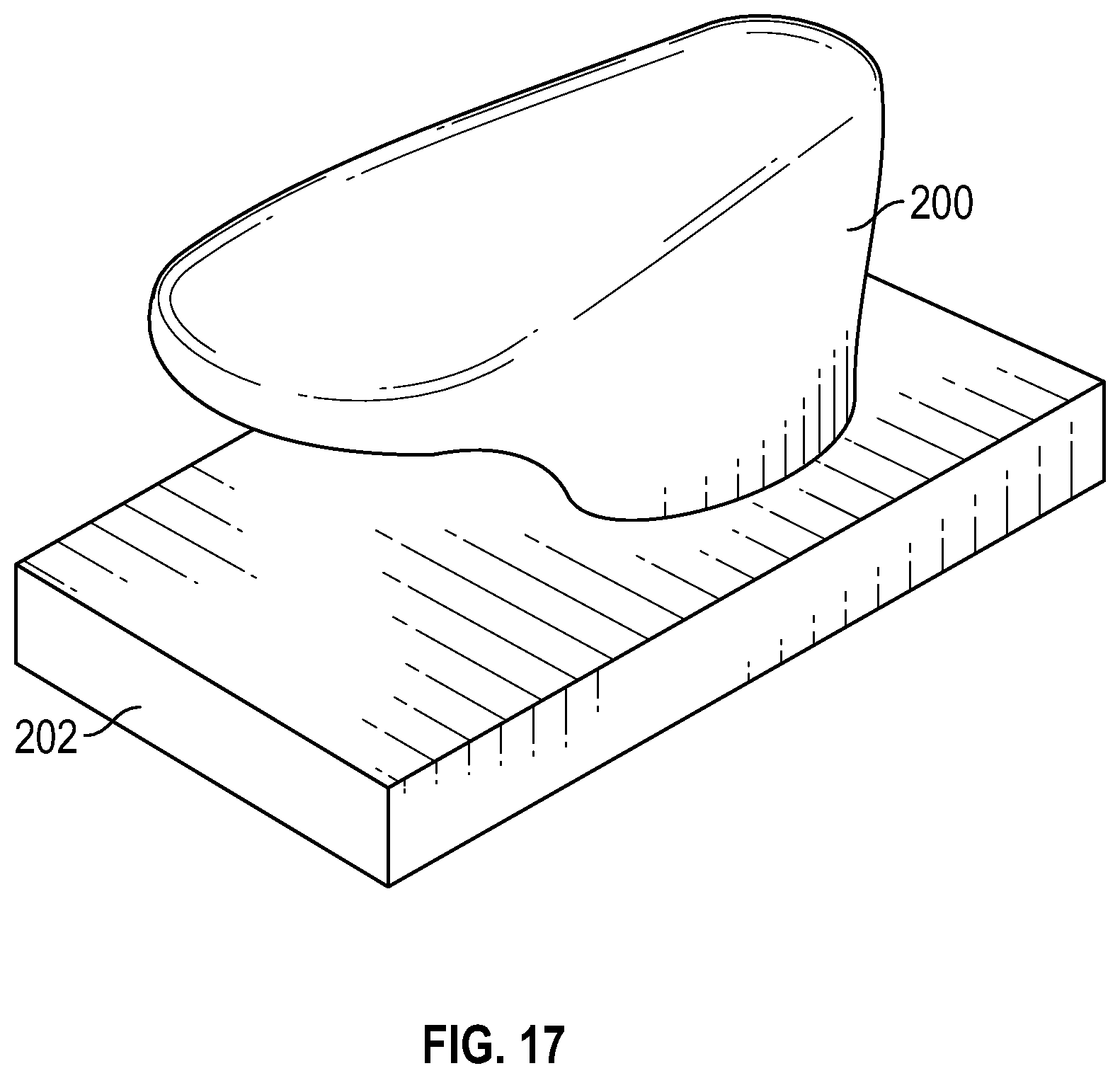 Patent US12396513 Figure 13 – Article of footwear with integrally-knitted upper and sole including grip yarn and method of manufacturing