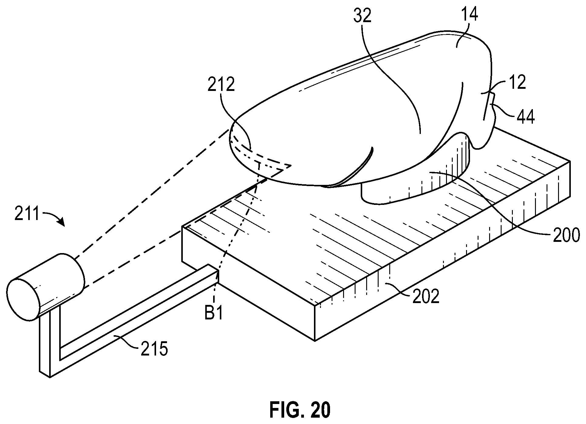Patent US12396513 Figure 15 – Article of footwear with integrally-knitted upper and sole including grip yarn and method of manufacturing